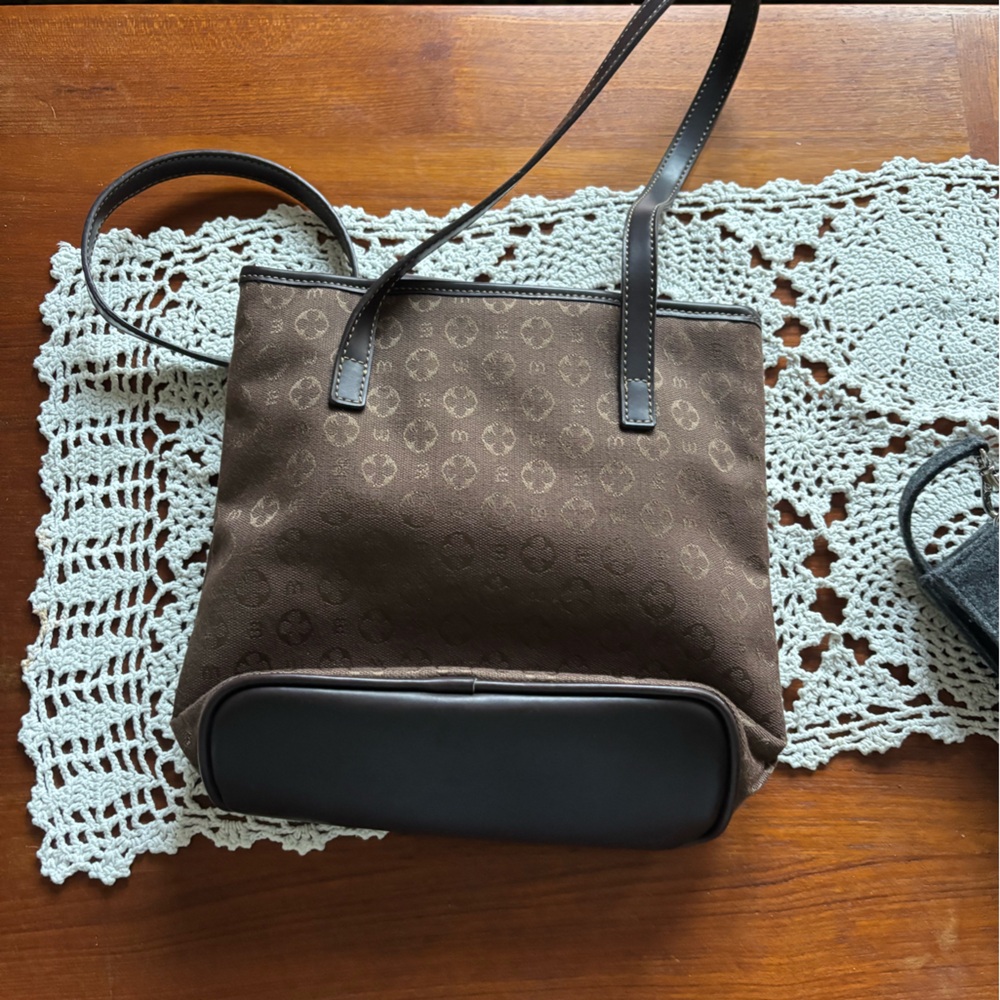 Brown Designer Tote Bag